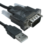 Cables Direct 1.2MTR BLACK USB AM
