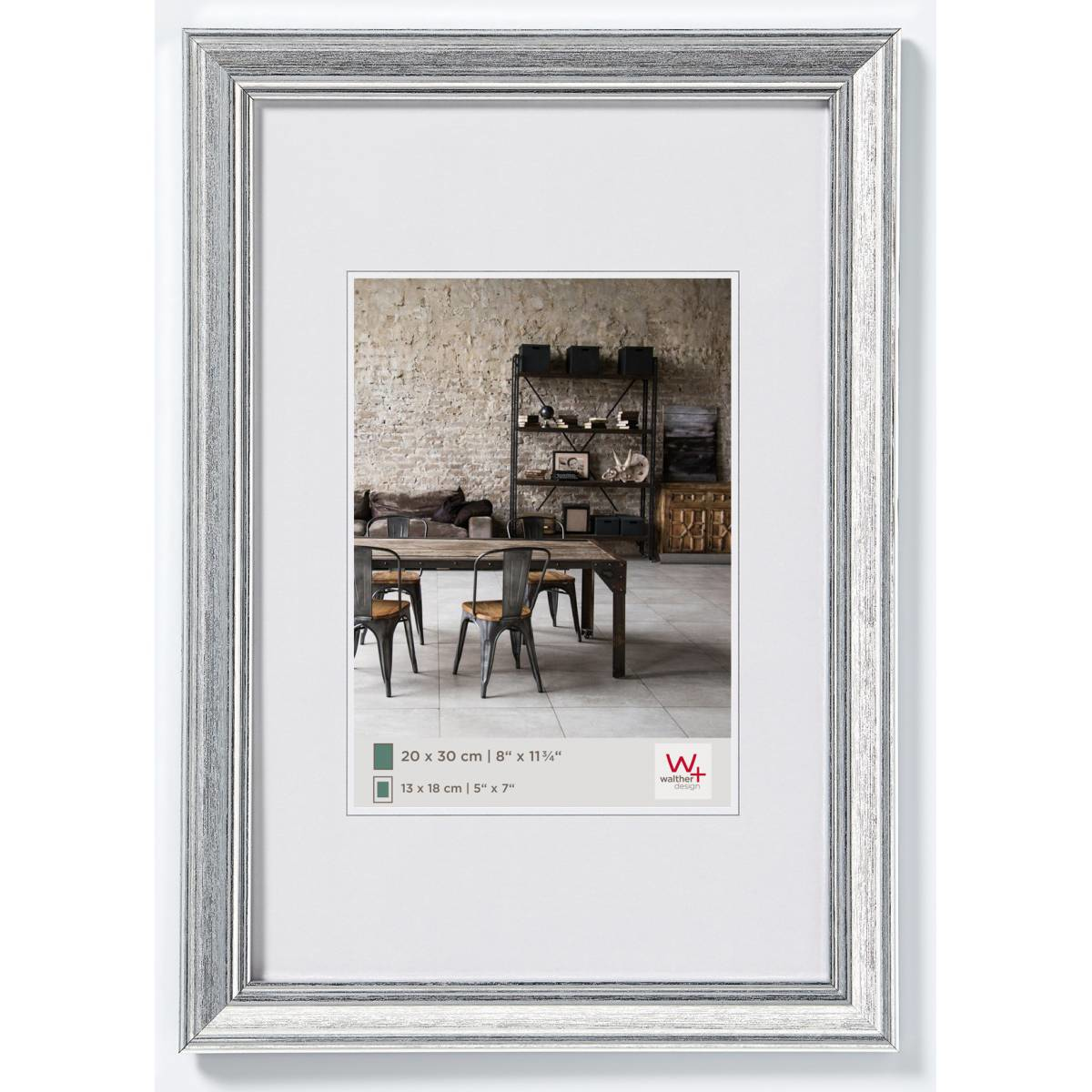 Image of Walther Design JA520S - Polystyrene - Silver - Single picture...
