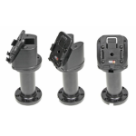 Brodit 215614 houder Passieve houder Zwart