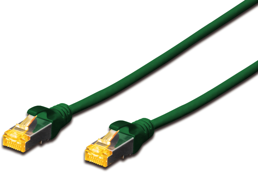Image of Microconnect SFTP6A005GBOOTED networking cable Green 0.5 m Cat6a...