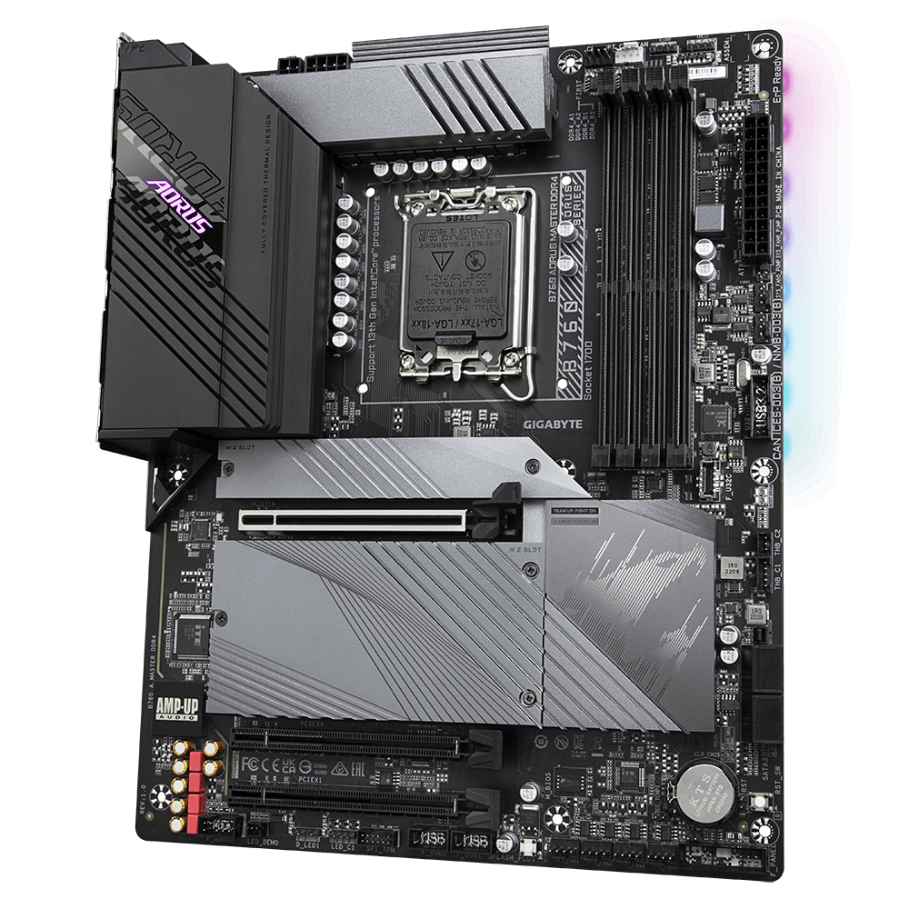 Image of Gigabyte B760 AORUS MASTER DDR4 motherboard Intel B760 Express LGA...