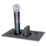 Heckler Design H916-BK lectern accessory Microphone holder