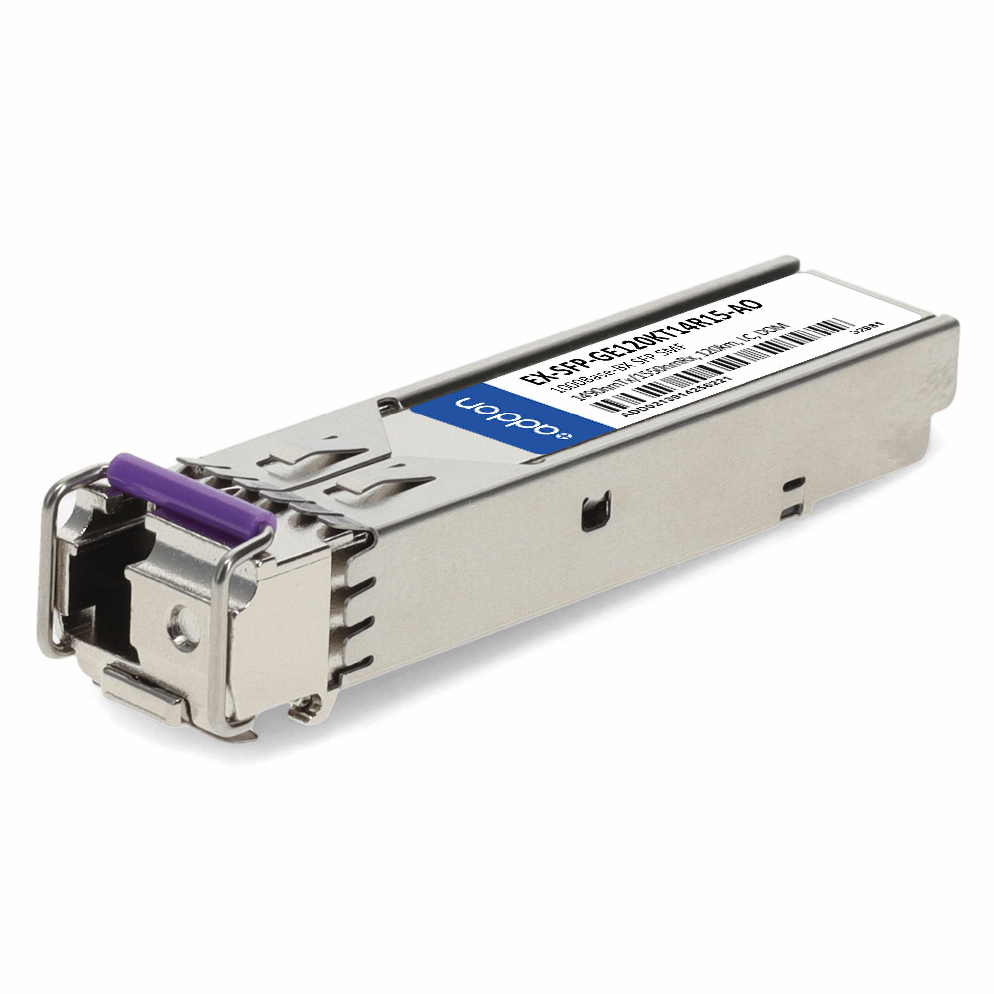 AddOn Networks EX-SFP-GE120KT14R15- Compatible 1G SFP 120 km TAA Compliant Transceiver