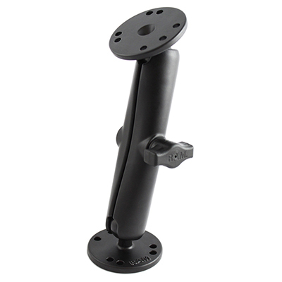 RAM Mounts Universal Double Ball Mount with Two Round Plates