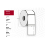 Capture 35000463 printer label White