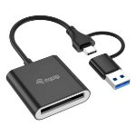 Equip 245461 geheugenkaartlezer USB 3.2 Gen 2 (3.1 Gen 2) Type-C Zwart