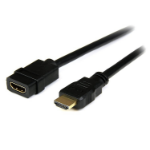 StarTech.com HDEXT2M HDMI cable 78.7" (2 m) HDMI Type A (Standard) Black