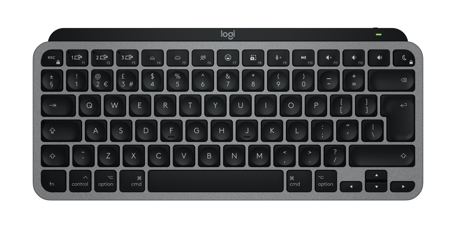 Logitech MX Keys Mini For Mac keyboard Home/Office Bluetooth QWERTY UK