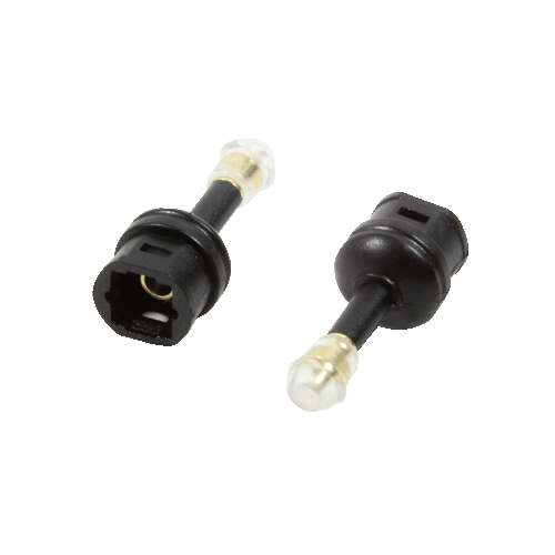 Image of LogiLink CA1014 cable gender changer Toslink 3.5 mm Mini Toslink Black