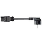 Bachmann H05VV-F 3G 1.5 mm² 1.5m Zwart 1,5 m CEE7/4 GST18/3