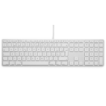 LMP 17584 keyboard Office USB QWERTY Czech Silver