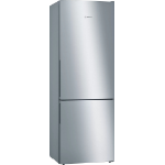 Bosch Serie 6 KGE49AICA fridge-freezer Freestanding 419 L C Stainless steel
