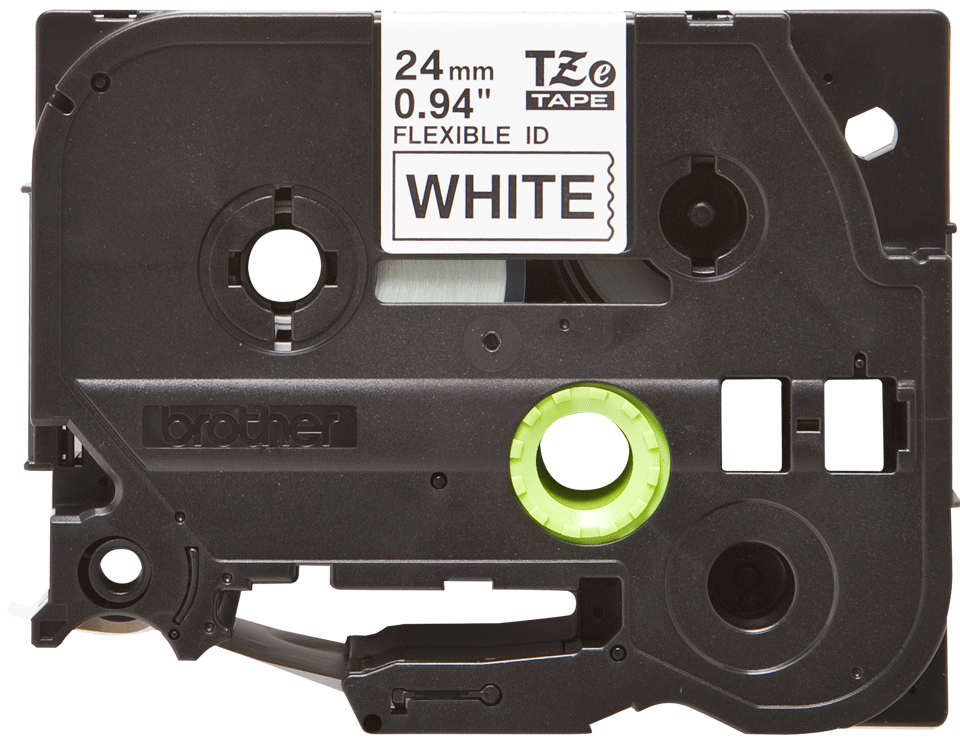 Brother TZE-FX251 DirectLabel black on white Laminat 24mm x 8m for Brother P-Touch TZ 3.5-24mm/HSE/36mm/6-24mm/6-36mm
