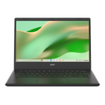 Acer Chromebook CBOA314-1H-C6NG Intel® Celeron® N N4500 35,6 cm (14") Full HD 4 GB LPDDR4x-SDRAM 128 GB eMMC Wi-Fi 5 (802.11ac) ChromeOS US International Zwart