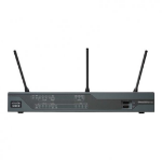 Cisco C897VA-K9 wireless router Gigabit Ethernet Black