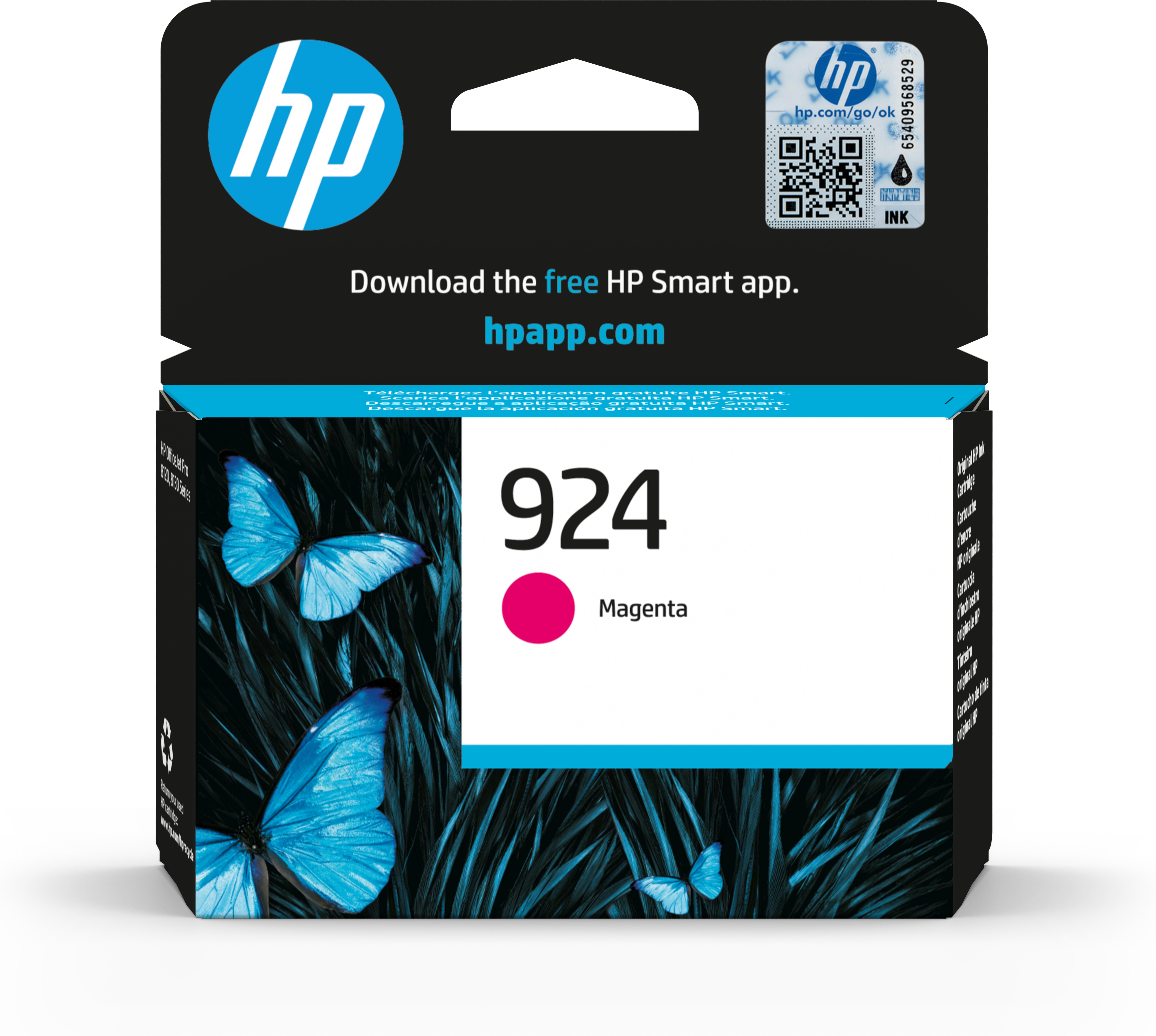 Image of HP 4K0U4NE/924 Printhead cartridge magenta, 400 pages ISO/IEC...