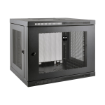 Tripp Lite SRW9UDP rack cabinet 9U Wall mounted rack Black