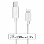 MediaRange MRCS215 USB-kabel USB 2.0 1 m USB C USB C/Lightning Wit