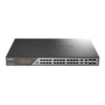 D-Link DSS-200G-28MPP/B network switch Managed L2 Gigabit Ethernet (10/100/1000) Power over Ethernet (PoE)
