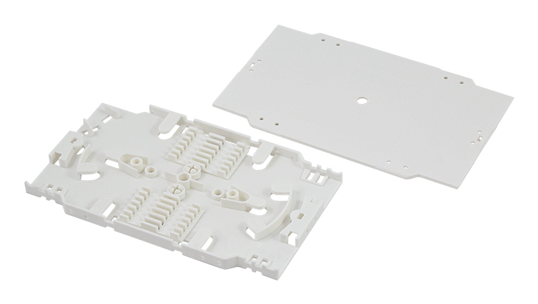 LogiLink Fiber splice cassette with 12 core splice holder, shrink tube type