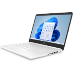HP 14s-fq0017na 3020E Notebook 35.6 cm (14") HD AMD Athlon 4 GB DDR4-SDRAM 64 GB eMMC Wi-Fi 5 (802.11ac) Windows 11 Home in S mode White