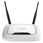 TP-LINK TL-WR841N Single-band (2.4 GHz) Fast Ethernet Black, White wireless router