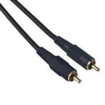 Hama Audio Connecting Cable RCA Male Plug - RCA Male Plug, 0.75 m, Digital audio cable Black