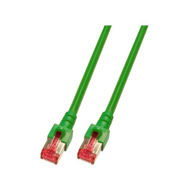 EU Product - RJ45 Patchkabel S/FTP Cat.6A LSZH  0.15m gr�n thumbnail
