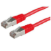 ROLINE Cordon Cat.6 S/FTP (PiMF) rouge 7,0m