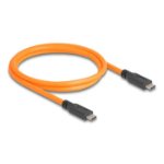 DeLOCK 87959 USB-kabel 1 m USB C Oranje