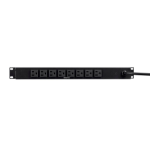 Monoprice 40002 power distribution unit (PDU) 14 AC outlet(s) 1U Black