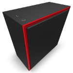 NZXT H710 Midi Tower Black, Red