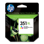 HP CB338EE/351XL Printhead cartridge color high-capacity, 580 pages ISO/IEC 24711 14ml for HP DeskJet D 4260/OfficeJet J 5700/PhotoSmart C 4280/PhotoSmart C 5280/PhotoSmart D 5300