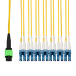 AddOn Networks ADD-MPO-6LC0-5M9SMF InfiniBand/fibre optic cable 0.5 m 6x LC SMF Yellow