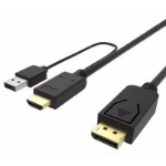 FDL 2M HDMI/A TO DISPLAYPORT CABLE M/M