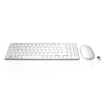 Accuratus Minimus X keyboard Mouse included RF Wireless QWERTY English White
