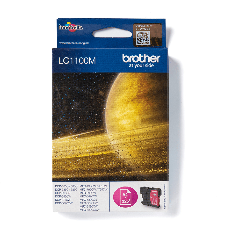 Image of Brother LC-1100M Ink cartridge magenta, 325 pages ISO/IEC 24711...