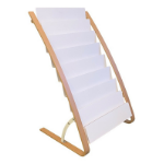 Alba LITERATURE FLOOR DISPLAY 8X2 A4