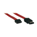 Tripp Lite P952-18I SATA cable 18" (0.457 m) eSATA Red