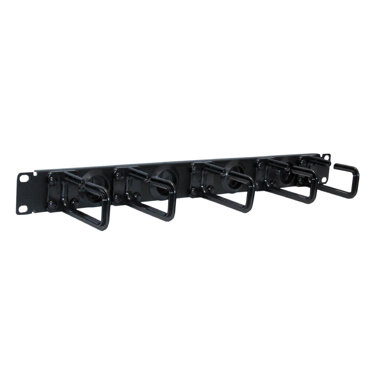 Image of Tripp Lite SRCABLERING1U SmartRack 1U Horizontal Cable Manager -...