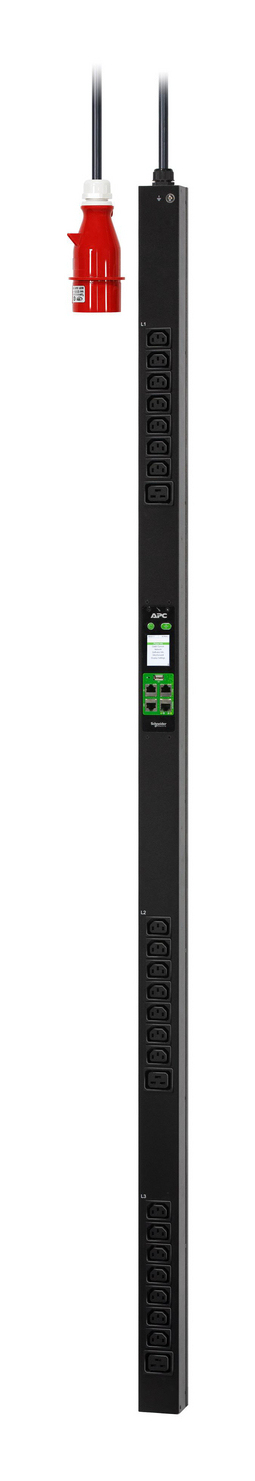 APC Easy Rack PDU. Metered Outlet. 0U. 3 Phase. 11kW. 230V. 16A. (18)