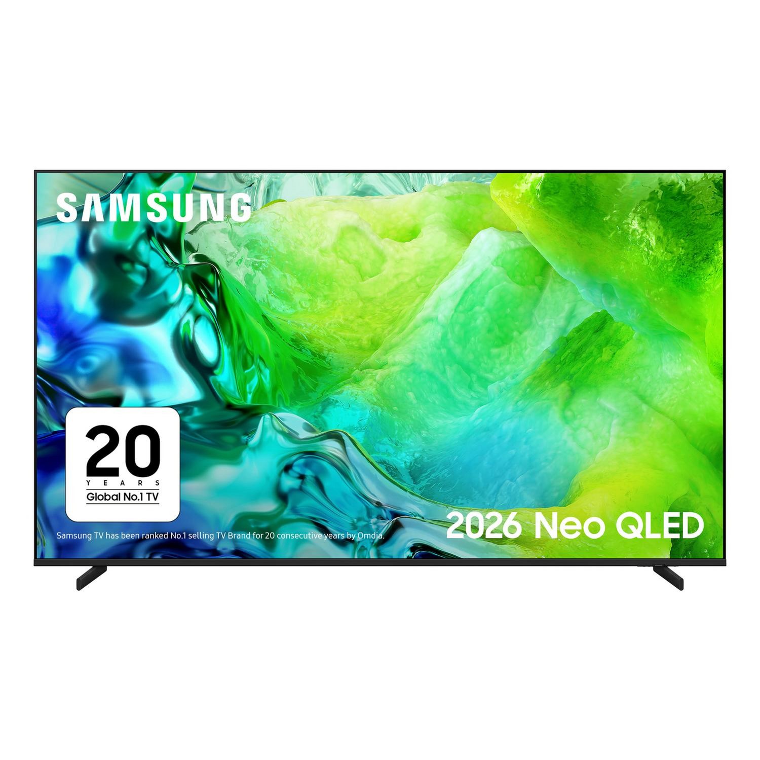 Samsung Qe55qn80hauxxu 55" Neo Qled 4K Ultra Hd Smart Tv With Tiz