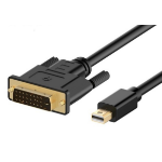 JLC H12 Mini DisplayPort (Male) to DVI (Male) Cable - 1.8M - Black
