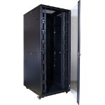 Inter-Tech 88887256 rack 42U Vrijstaande rek Zwart