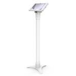 Compulocks Galaxy Tab A9+ Apex Enclosure Portable Floor Stand - White