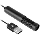 BRobotix 651596 micrófono Negro Micrófono para PC