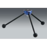 Novoflex BasicBall blau tripod 3 leg(s) Blue