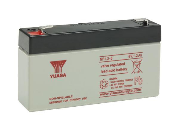 NP1.2-6 YUASA NP12-6 (6V 12Ah) Yuasa  General Purpose VRLA Battery