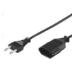 Microconnect PE030818 power extension 1.8 m 1 AC outlet(s) Black