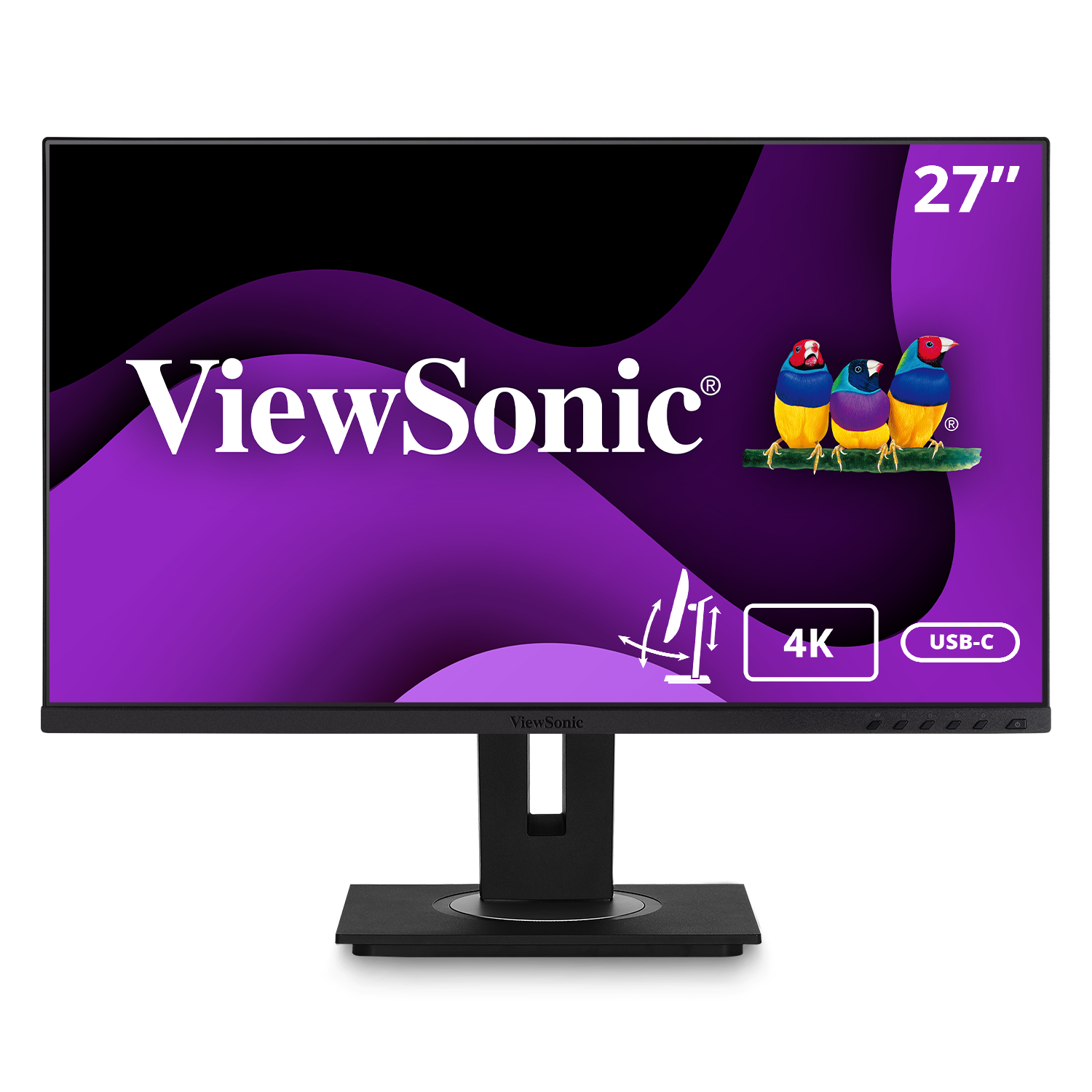 Image of Viewsonic VG Series VG2756-4K computer monitor 68.6 cm (27") 3840...